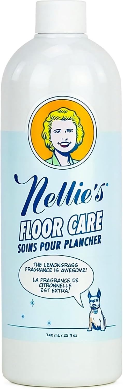 Nellie's Floor Care - Plant-Based Cleaner for Hardwood, Tile...