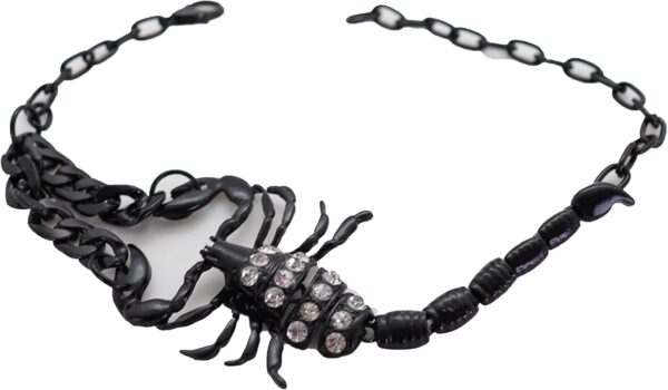 Women Western Fashion Jewelry Boot Chain Bling Bracelet Blac...