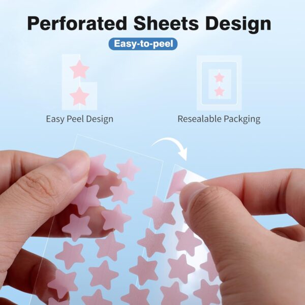 Pimple Patches for Face, Hydrocolloid Acne Patches, Cute Sta...
