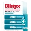Blistex Medicated Lip Balm, 0.15 Ounce, 3 Count (Pack of 1) ...