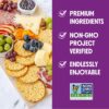 Milton's Gourmet Crackers, Everything - Non-GMO Project Veri...