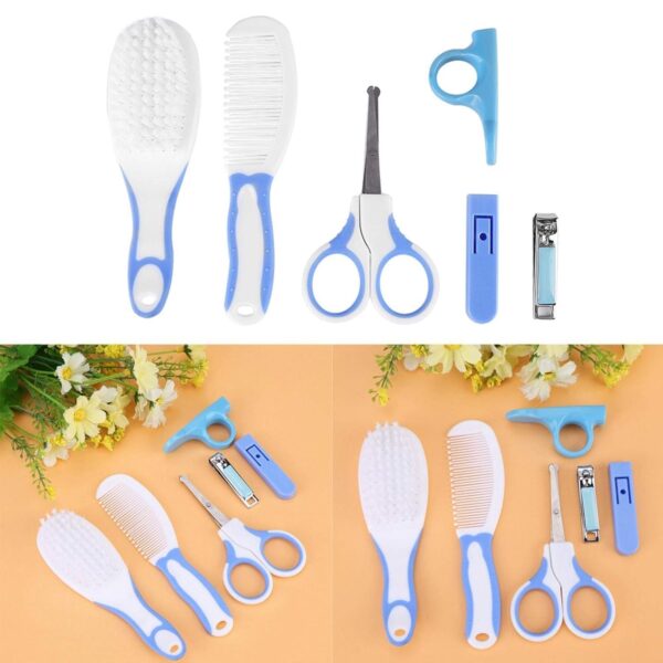 Baby Grooming Kit, Portable Baby Safety Care Set with Hair B...