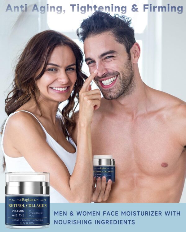 Retinol Cream for Face, Collagen Neck Creams for Tightening ...