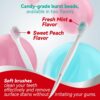 cleaings® Mini Brushes-Disposable Toothbrushes with Toothpas...