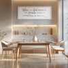 Bless The Food Before Us Home Decor Wall Sign For Family Kit...