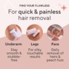 Finishing Touch Flawless Bikini Shaver and Trimmer Hair Remo...
