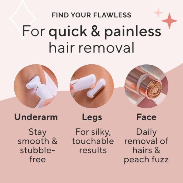 Finishing Touch Flawless Bikini Shaver and Trimmer Hair Remo...