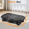 AXV Vibration Plate Fitness Platform Exercise Machine Vibrat...
