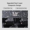 AIRHOP 0.56in Thick 48 Sq Ft Exercise Equipment Mats, 12 Til...