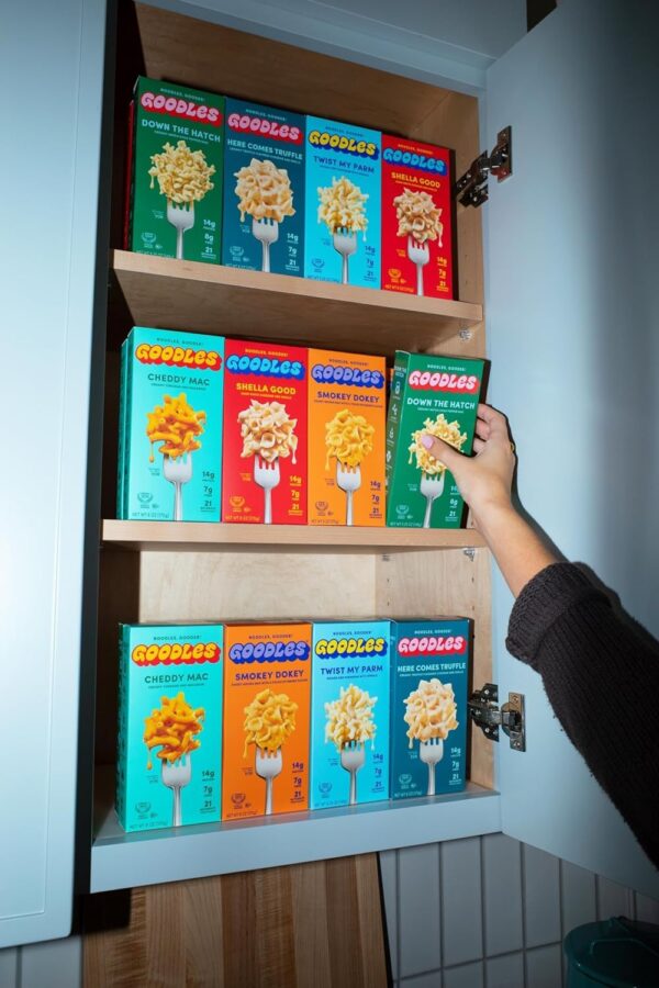GOODLES Mac & Cheese Assortment 6-Pack, 5.25-6oz - 14g Prote...