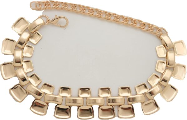 Women Fashion Jewelry Boot Bracelet Mesh Metal Chain Links H...