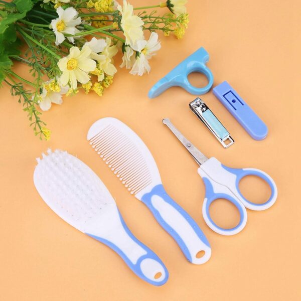 Baby Grooming Kit, Portable Baby Safety Care Set with Hair B...
