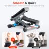 Sunny Health & Fitness Mini Stepper for Exercise at Home, St...