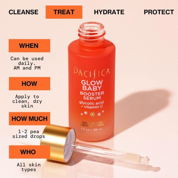 Pacifica Vitamin C Face Serum - Glow Baby Booster Facial Ser...