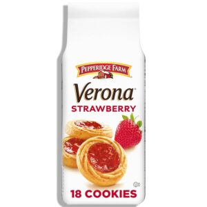 Pepperidge Farm Verona Strawberry Thumbprint Cookies, 6.75 O...