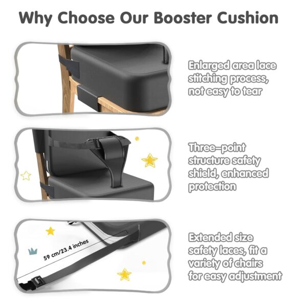 Toddler Booster Seat for Dining Table,Booster Seat for Kitch...