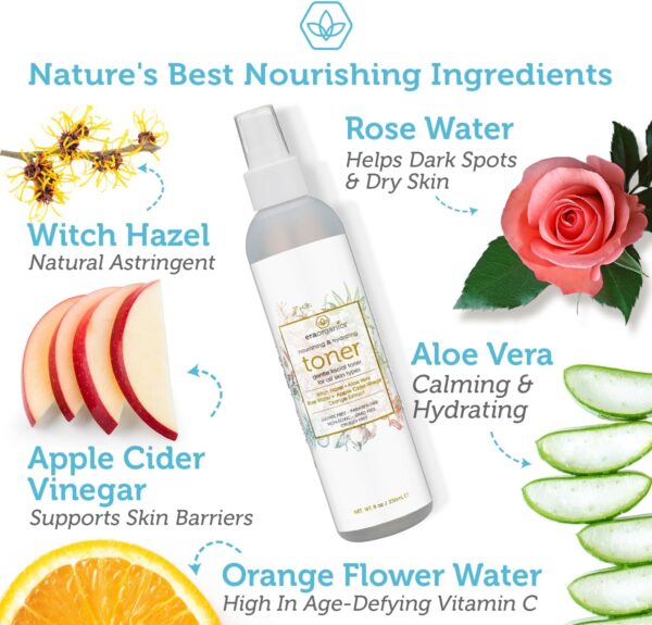Era Organics Hydrating Toner for Face - Refreshing and Balan...