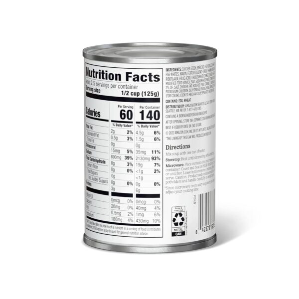 Amazon Fresh, Chicken Noodle, Condensed Soup, 10.5 Oz (Previ...