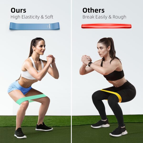 Resistance Bands for Working Out, Elastic Exercice Loop Band...