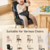 HOMEAL Booster Seat for Kitchen Chair, Breathable Toddler Bo...