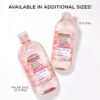 Garnier Micellar Water with Rose Water and Glycerin, Hydrati...