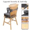 Toddler Booster Seat for Dining Table, Non-Slip Kitchen Chai...