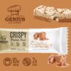 Genius Gourmet Crispy Protein Treat, Salted Caramel, Keto Sn...