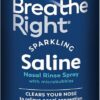 Breathe Right Sparkling Saline Nasal Rinse Spray – Effervesc...