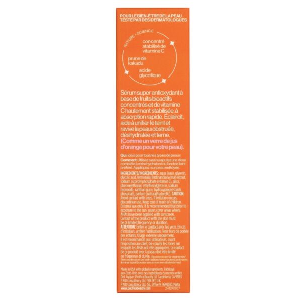 Pacifica Vitamin C Face Serum - Glow Baby Booster Facial Ser...