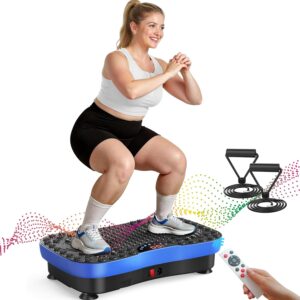 AXV Vibration Plate Exercise Machine Whole Body Workout Port...