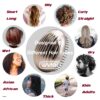 WYNK Matte Green Travel Hair Brush - Detangling & Scalp Care...