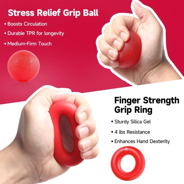 FitBeast Grip Strengthener Forearm Strengthener Hand Grips S...
