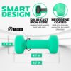 Yes4All Neoprene Coated Dumbbell Hand Weight Sets of 2 - Mul...