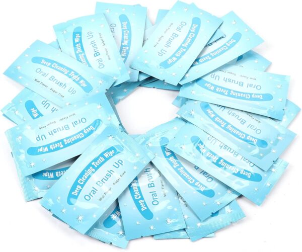 Lingettes Anti Tache Dent,Brush Ups Baby Teeth Wipes Oral Up...