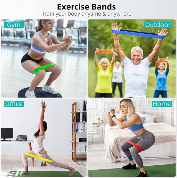 Resistance Bands for Working Out, Elastic Exercice Loop Band...