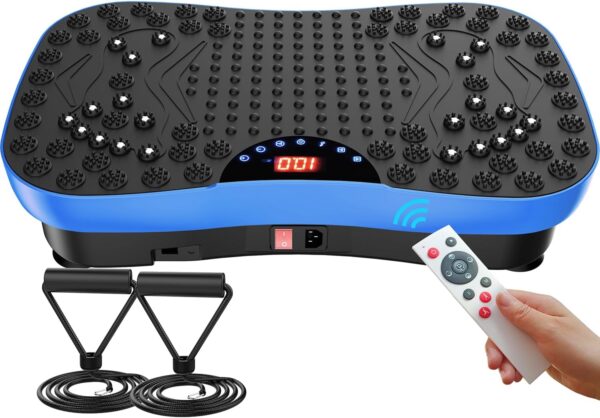 AXV Vibration Plate Exercise Machine Whole Body Workout Port...