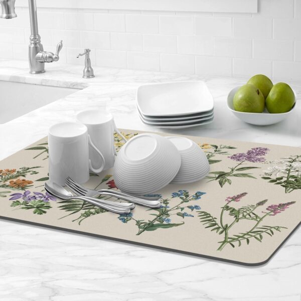 LOKHOM Dish Drying Mat for Kitchen Counter, 18"x24" Absorben...