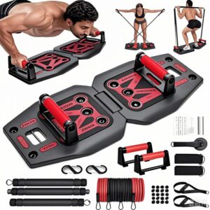 Home Gym Exercise Equipment - Portable Workout System 17 Fit...