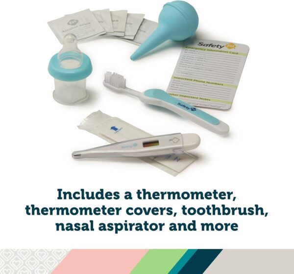Safety 1st Deluxe Baby Healthcare and Grooming Kit, Arctic B...