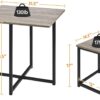 Yaheetech Dining Table Set for 4 Industrial Kitchen Table wi...
