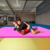 BalanceFrom Folding Gymnastics Mat, Thick Home Gym Floor Tum...