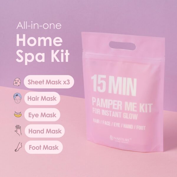 15 Min Pamper Me Kit by Naisture – Korean Spa and Skincare K...