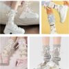 28Pcs Shoe Charms for Sneakers Bow Shoe Lace Charms Junk Soc...