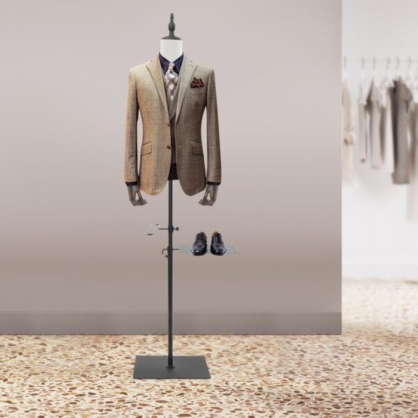 Male Mannequin Torso Body, with Flexible Solid Wood Arm, 27....