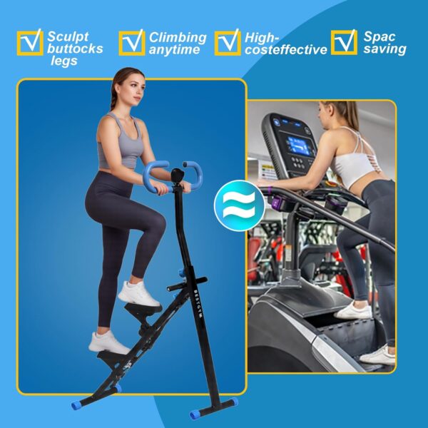 Stair Stepper for Home Vertical Climber, Foldable Full Body ...