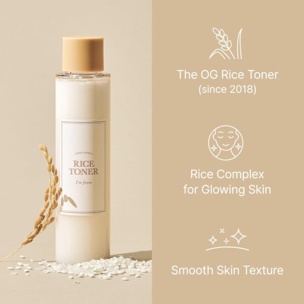 I'm from Rice Toner for Sensitive Skin, Rice Extract from Ko...