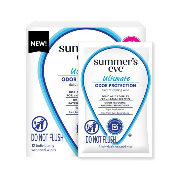 Summer's Eve, Ultimate Odor Control, Daily Feminine Wipes wi...