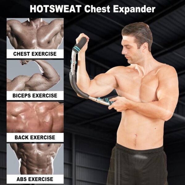 Twister Arm Exerciser Chest Workout,Portable Power Twister B...