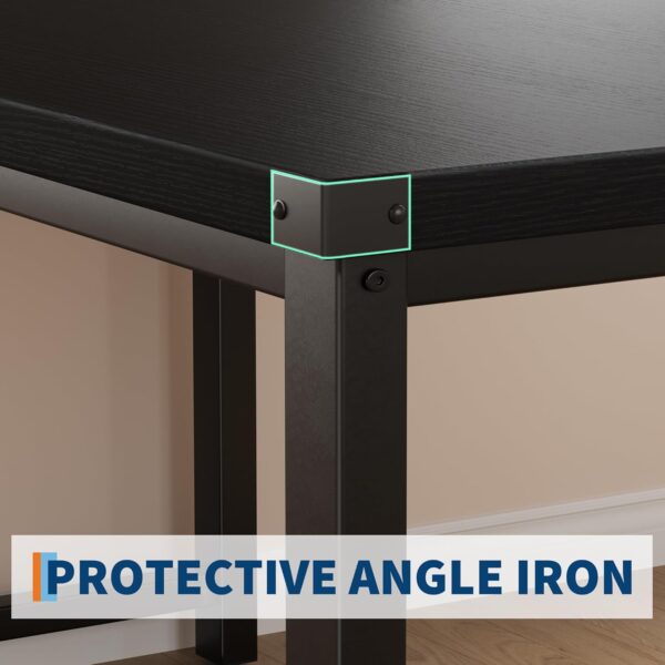 IDEALHOUSE Dining Table Set for 4, Kitchen Table and 2 Uphol...