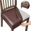 NILUOH Waterproof Seat Covers for Dining Room Chairs Set of ...